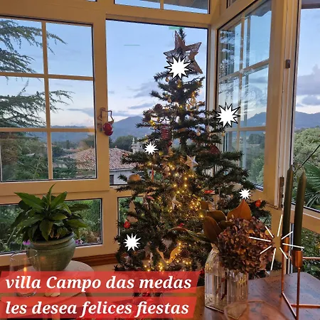 Villa Campo Medas , En Medio De La Naturaleza Con Piscina Privada De Sal Gondomar