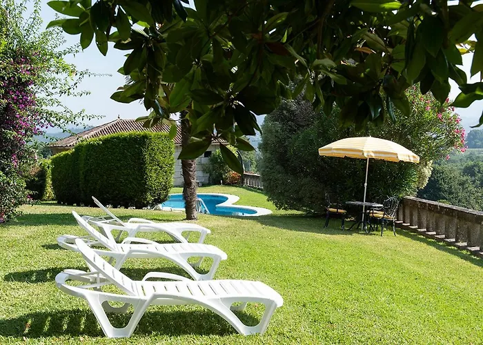 Villa Campo Medas , En Medio De La Naturaleza Con Piscina Privada De Sal Gondomar